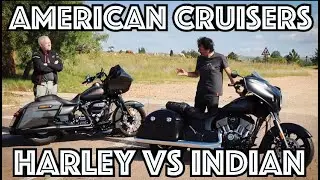 American Cruiser Shootout – Indian Chieftan Darkhorse vs Harley-Davidson Electra Glide Special