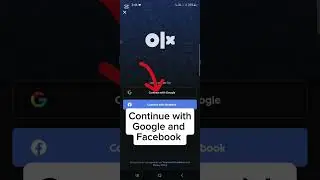 How to log in and sign up in olx #information #like #subscribe