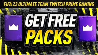 HOW TO GET YOUR FIFA 22 TWITCH PRIME GAMING PACK! HOW TO GET FREE PACKS FIFA 22 ULTIMATE TEAM!
