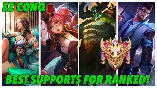 TOP 4 SUPPORTS FOR SOLO QUEUE | Support Tier List | BMGxBeg| AOV/Arena of Valor/ROV/Li&ecirc;n Qu&acirc;n Mobile