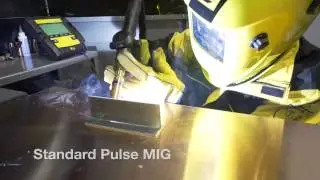SuperPulse on Aristo MIG 4004i Produces TIG-like Weld Beads without Gun Manipulation