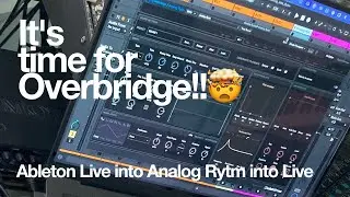 How I use Overbridge with Analog Rytm MK2 : Ableton Live Free Template incl.