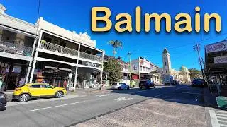 Balmain NSW Walking Tour | Discover Sydney’s Historic Harbourside Suburb in 4K