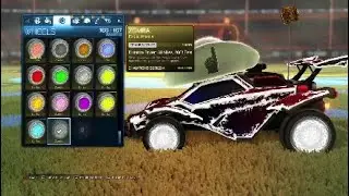 FULL PAINTED ZOMBA SET SHOW CASE!!(Rocket league)