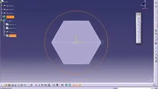 Catia v5 Tutorials Part Design Bolean Operation Union Trim M12 Nut Start to Finish=Lean4Tech