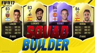 FIFA 17 Squad Builder - IS HE REALLY A HERO?!? w/ Hero Rooney, IF Llorente, IF Lanzini + SIF Iborra!