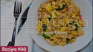 HOW TO MAKE A SUPER DELICIOUS & EASY THAIN CHICKEN BASIL