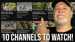 10 Bushcraft & Survival YouTube Channels You Should Watch!