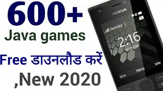 Nokia 216 Java games & apps || 600+ java games & apps || Free download
