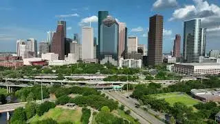 Houston Texas, USA 🇺🇸 | 4K Drone Footage