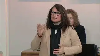 Minister Pam Parsons responds to questions in the House of Assembly, March 12, 2025