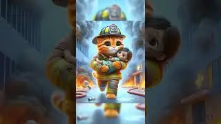 Hospital Fire 🔥 Cat Warrior 🪖... #cute #catlover #kittycat #kitty #cat #ytshorts #kitten #catlife