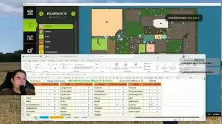 LS25 Mod Vorstellung Ansaat Plan Excel Rechner f&uuml;r die NF Marsch 4fach Mod Map #ls25mods