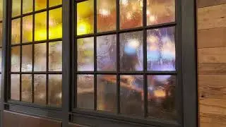 Textured Glass Window Panels I Small Rectangle Opaque Glass in Restaurant #windows #interior
