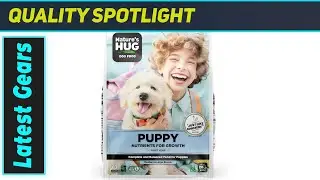 Nature's HUG Puppy Food: Sustainable Protein for a Happy Pup!