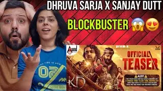 KD OFFICIAL TEASER Reaction | KVN | PREMS | DHRUVA SARJA | SANJAY DUTT | SHILPA SHETTY | ARJUN JANYA
