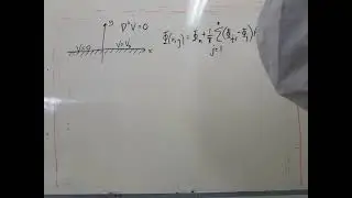 Solution to Laplace's equation in the upper half plane with the simple boundary conditions