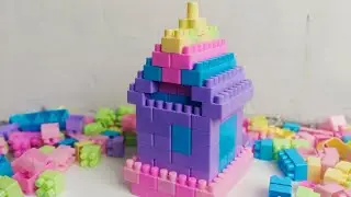 Satisfying ASMR LEGO Tiny House Build | Relaxing Toy Construction