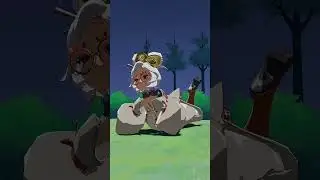 Purah Nighttime Relaxation | Zelda Fan Animation (Loop) #shorts