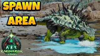 How to Find Ankylosaurus in ARK Ascended - Ragnarok Map