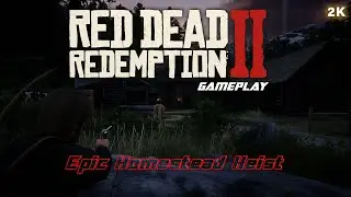 Robbing the Rich! 💰 Epic Homestead Heist | RDR2 Stealth Mission Success