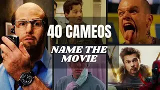Guess the Movie by Celebrity Cameos | Ultimate 40 Movie Challenge | Can You Score 100%?
