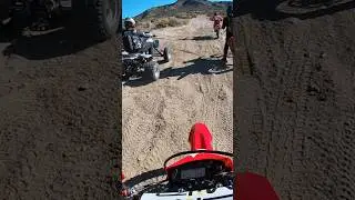 Ultra bee and gas dirt bikes riding Cleghorn ridge OHV