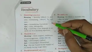 Daily Use English Vocabulary | SSC MTS 2026 Preparation 🔥