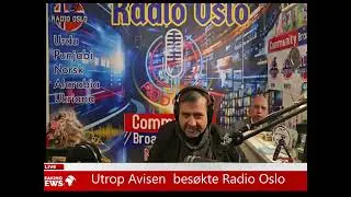 NORWEGIAN NEWS PAPER  VISITED RADIO OSLO TODAY