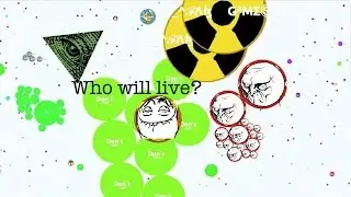 Amazing gameplay and wrecking Fab games | Agar.io |