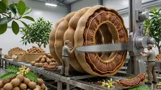How Tamarind Paste Is Made in Factory | Complete Tamarind Processing Line