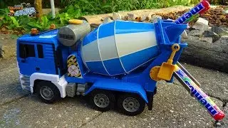 Cement Truck Mixer | Heavy Industry RC Double E | Unboxing | Cars Trucks 4 Fun