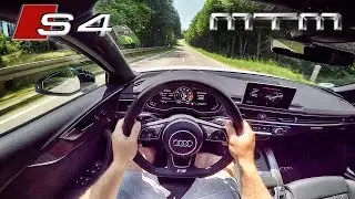 2017 Audi S4 MTM 3.0 TFSI 425 HP POV Test Drive by AutoTopNL