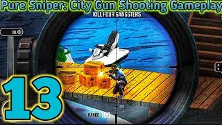 Pure Sniper Z2 Miami - City Sniper Game Level 19 To 22 | Android GamePlay | Part-13