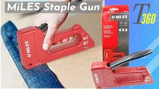 MUNIX - Miles Stapler TP10 | Kangaroo Stapler Gun | For use on Wood Plastic Wall #miles #stapler