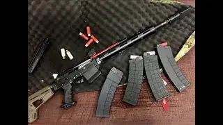 Saiga-12 ver.278 Test Magazine@Promag 12g 10 Round + Lambro 12g @ลูกเป้าบิน