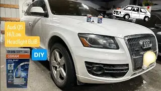 Audi Q5 Headlight Bulb Replacement (The Easy way) Xenon