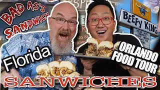 BAD AS'S SANDWICHES & BEEFY KING - JP's Favourite Places in Orlando, Florida