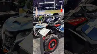 Show stopper for sure at the AIMEXPO in Anaheim California #canam #maverickr #turbo #brp #aimexpo