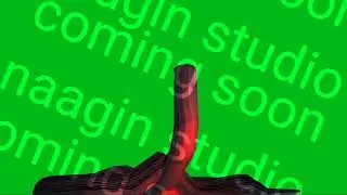 green screen half snake shesha coming soon |by naagin studio|