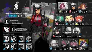 【Arknights】CC#8 - Grand Knight Territory Bar District [Risk 18]