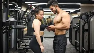 gym prank video same Khan in hot girls Sam Khan new video