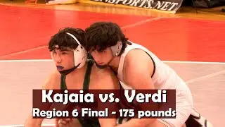 Region Six 175 lb. Final | Tornick Kajaia (Long Branch) vs. Anthony Verdi (St. Peter's Prep)