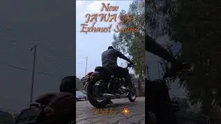New Jawa Classic 350 2024 exhaust sound #royalenfieldbikes #jawa350 #jawaclassic #jawaexhaust
