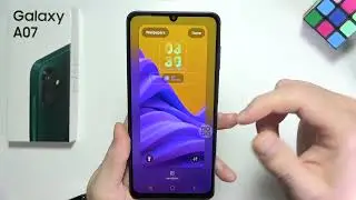 Samsung A07: How to Customize Lock Screen