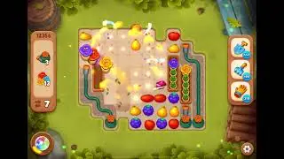 GardenScapes Level 12356 no boosters
