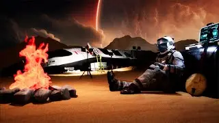 Cosmonaut Blues | Space Banjo Ambient Music | NO AI