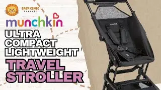 Munchkin Sparrow Ultra Compact Lightweight Travel Stroller👶| Review !!