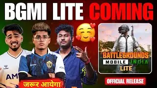 ✅ Bgmi Lite 100% will come 😍 Bgmi Lite New Publisher | Pubg Mobile Lite New Update Release Date?