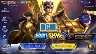 Mobile Legends Saint Seiya BGM (4K 60FPS) Ultra HD Graphic Skin Update Badang, Valir & Chou Skin